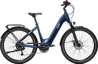 Bicicleta Urbana Eléctrica O2feel Duma 4.2 Shimano Essa 8V 730 Wh 27.5'' Azul Deep